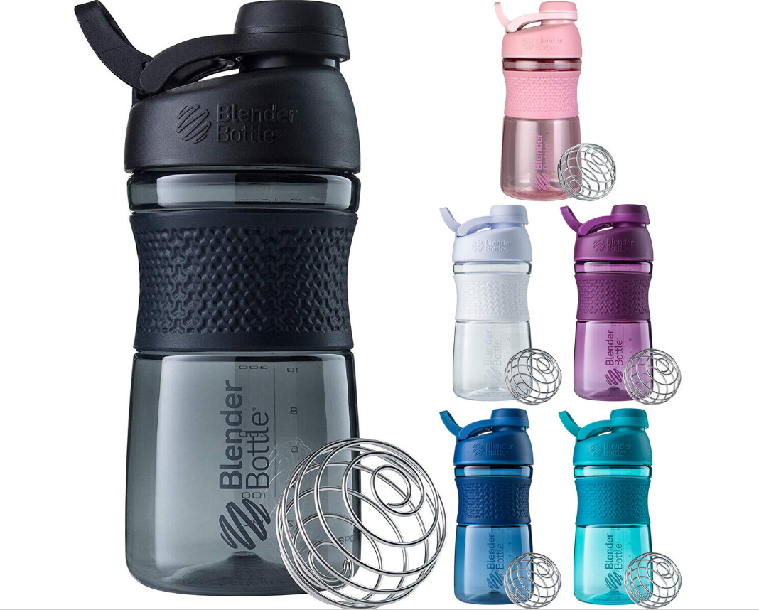 Blender Bottle SportMixer Twist Cap 20 oz. Tritan Grip Shaker
