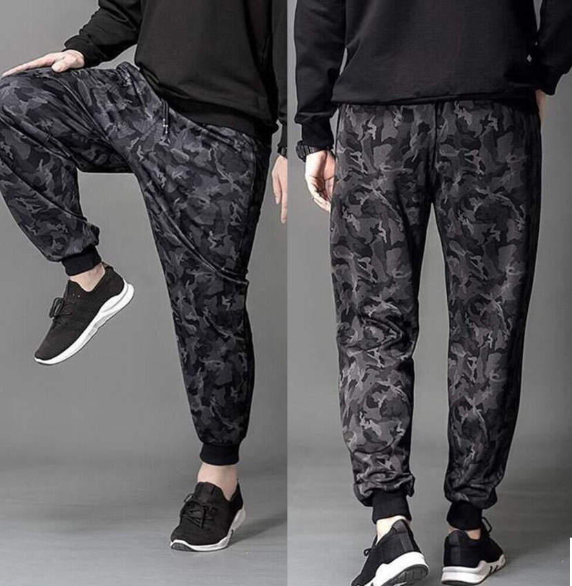 MENS SLIM FIT TRACKSUIT BOTTOMS SKINNY JOGGERS SWEAT PANTS JOGGING GYM TROUSERS